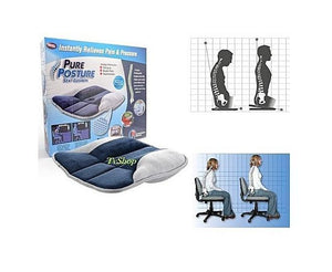 PURE POSTURE SEAT CUSHION